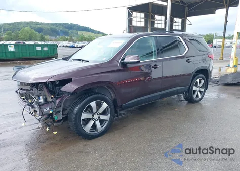 2018 Chevrolet Traverse 3Lt from USA, damaged, VIN 1GNEVHKW3JJ277929